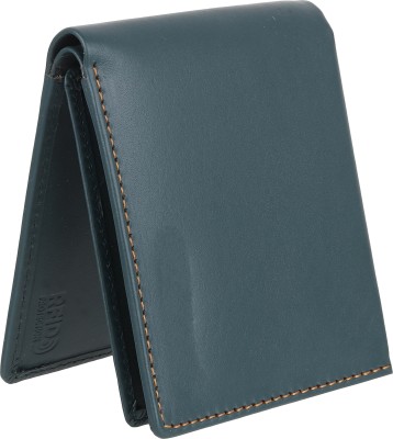 KRAVEN HUNT Men Casual, Formal, Trendy, Travel Green Genuine Leather Wallet(10 Card Slots)
