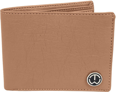 TnW Men Tan Artificial Leather Wallet(3 Card Slots)