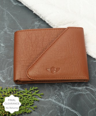 METRONAUT Men Casual, Trendy Tan Artificial Leather Wallet(6 Card Slots)