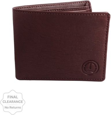 TnW Men Brown Artificial Leather Wallet(3 Card Slots)