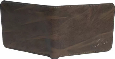 zaphod Men Casual Brown Artificial Leather Wallet(8 Card Slots)