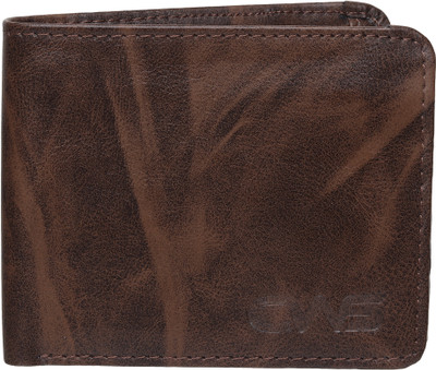 gustave Men Casual Brown Artificial Leather Wallet(6 Card Slots)