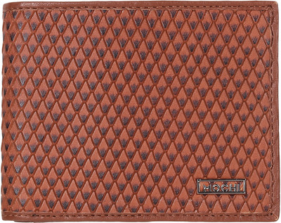 MOCHI Men Tan Artificial Leather Wallet(3 Card Slots)
