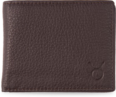 Hide horn Men Casual, Ethnic, Formal, Travel, Trendy Brown Genuine Leather Wallet(8 Card Slots)