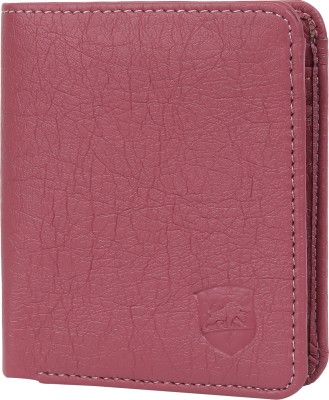 SAMTROH Men Casual Pink Artificial Leather Wallet(4 Card Slots)