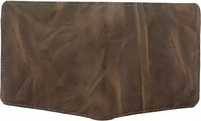 zaphod Men Brown Artificial Leather Wallet(8 Card Slots)
