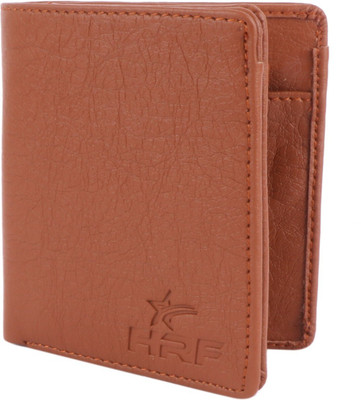 IXORA Men Casual Tan Artificial Leather Wallet(7 Card Slots)