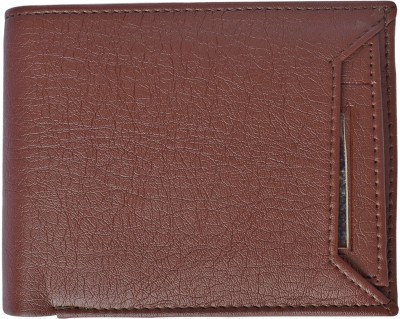 dk wallet Men Casual Tan Artificial Leather Wallet(6 Card Slots)
