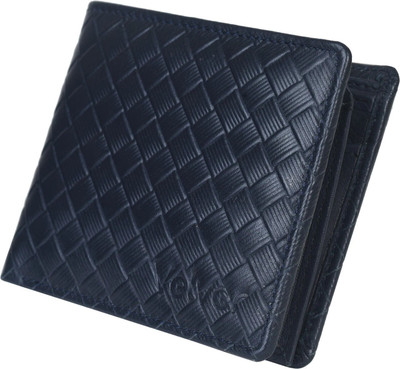 Velver Men Casual, Formal Black Genuine Leather Wallet(8 Card Slots)