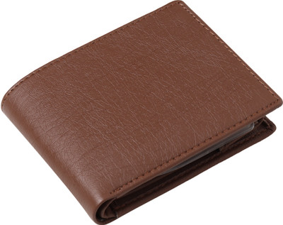 ZDUX Men Casual, Formal, Travel, Trendy Tan Artificial Leather Wallet(8 Card Slots)