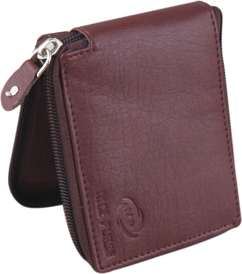 gustave Men Brown Artificial Leather Wallet(6 Card Slots)