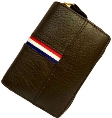 NAZO sripe coffe 1055 15 Card Holder(Set of 1, Multicolor)