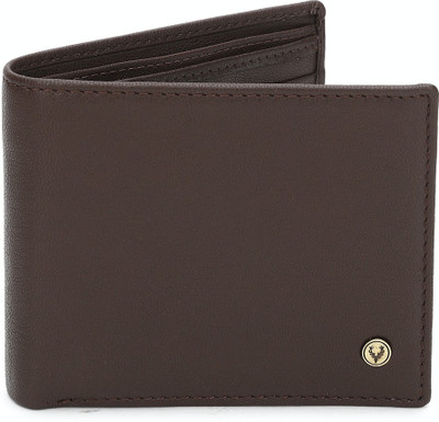 Allen Solly Men Casual Brown Genuine Leather Wallet(6 Card Slots)