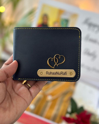 VenussVault Men & Women Casual, Formal, Evening/Party, Formal, Trendy Black Artificial Leather, Genuine Leather Wallet(5 Card Slots)