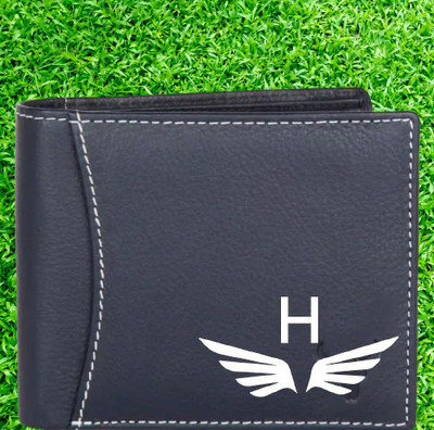 KEYUR Men Casual Blue Artificial Leather Wallet(6 Card Slots)