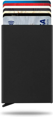 Levin 7 Card Holder(Set of 1, Black)