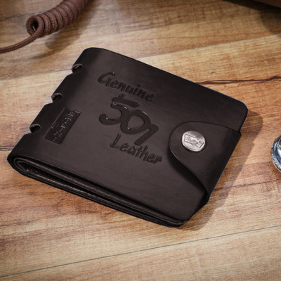 FREAKS Men Brown Artificial Leather Wallet(5 Card Slots)