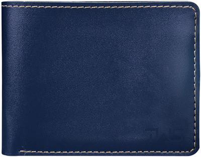 thewalletstore Men Casual Blue Artificial Leather Wallet(4 Card Slots)