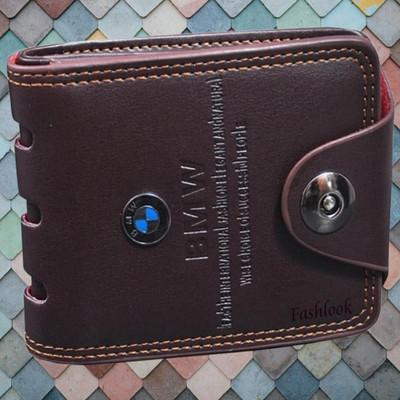 SHYAM Men Casual Brown Artificial Leather Wallet(6 Card Slots)