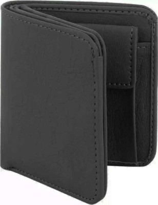 Zhermack Men Casual, Ethnic, Evening/Party, Formal, Travel, Trendy Black Artificial Leather Wallet(3 Card Slots)