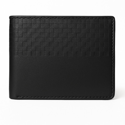 MK design creations Men Formal Black Artificial Leather Wallet(4 Card Slots)