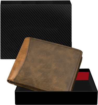 KedarEnterprise Men Casual, Evening/Party, Formal Brown, Tan Artificial Leather Wallet(7 Card Slots)
