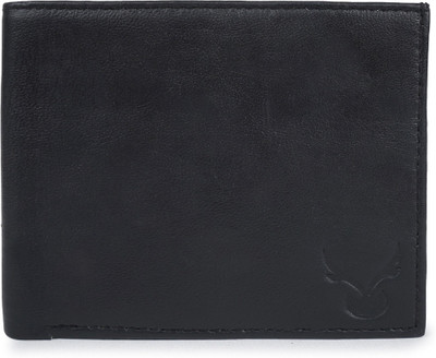 CIMONI Men Casual, Formal Black Genuine Leather Wallet(10 Card Slots)