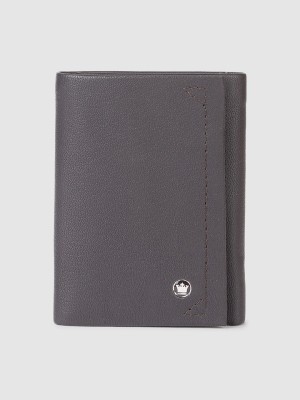 Louis Philippe Sport Men Blue Genuine Leather Wallet(4 Card Slots)