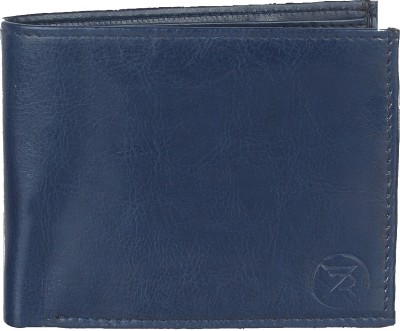 Zoro United Men Blue Artificial Leather Wallet(5 Card Slots)