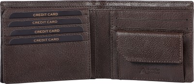 ISLEATHER ENTERPRISE Men Casual Brown Genuine Leather Wallet(11 Card Slots)