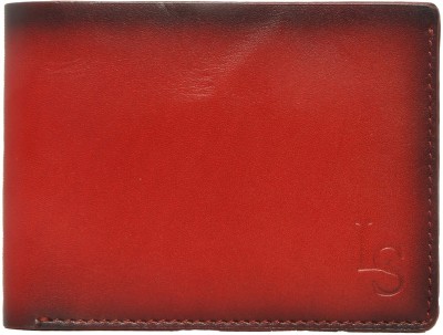 LOUIS STITCH Men Casual, Formal Red Genuine Leather Wallet(6 Card Slots)