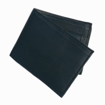 VIAZ VENTURES Men Formal Black Artificial Leather Wallet(3 Card Slots)