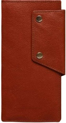 SIFA Women Casual, Formal, Travel Maroon Genuine Leather Wallet(10 Card Slots)