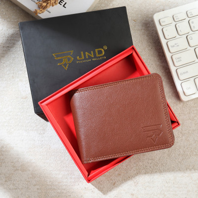 SCRUMBLER Men Casual Tan Artificial Leather Wallet(6 Card Slots)
