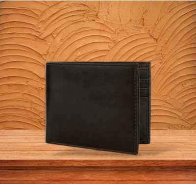 ZORO Men Formal Black Artificial Leather Wallet(5 Card Slots)