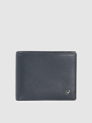 Allen Solly Men Blue Genuine Leather Wallet(5 Card Slots)