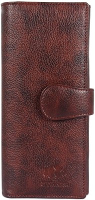 The CLOWNFISH Women Casual Tan Artificial Leather Wallet(6 Card Slots)