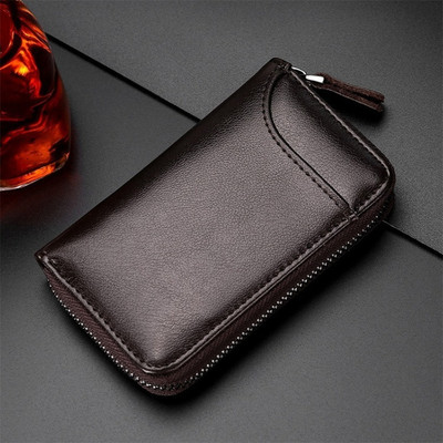 watchstar Men Casual, Formal Brown Genuine Leather Wallet(9 Card Slots)