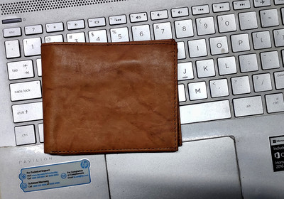 HENEDA Men Formal Brown Artificial Leather Wallet(5 Card Slots)