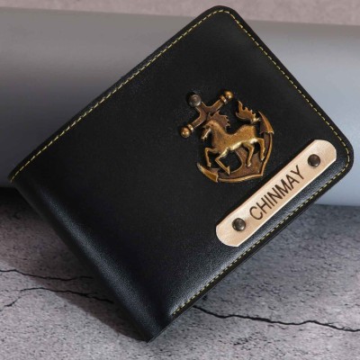 Navya Royal Art Men Casual, Formal, Evening/Party, Formal, Trendy Black Artificial Leather, Genuine Leather Wallet(4 Card Slots, Pack of 7)