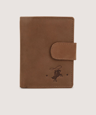 WildStitch Men Casual Brown Genuine Leather Wallet(7 Card Slots)