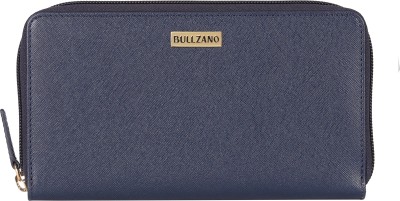 BULLZANO Women Formal, Casual, Evening/Party Blue Genuine Leather Wrist Wallet(12 Card Slots)