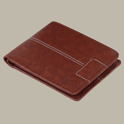 Highlark Men Evening/Party, Casual, Formal, Travel, Trendy Brown Artificial Leather Wallet(8 Card Slots)