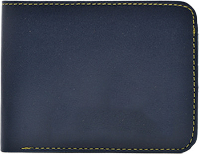 Vorak Ahimsa Men Blue Artificial Leather Wallet(2 Card Slots, Pack of 5)