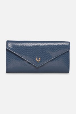 Allen Solly Women Casual Blue Artificial Leather Wallet(6 Card Slots)