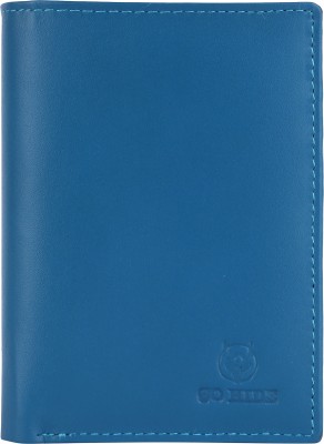 WILD BLISS Men & Women Casual Blue Artificial Leather Card Holder(8 Card Slots)