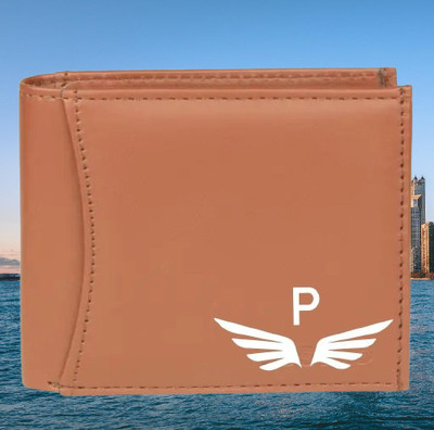 KEYUR Men Casual Tan Artificial Leather Wallet(6 Card Slots)