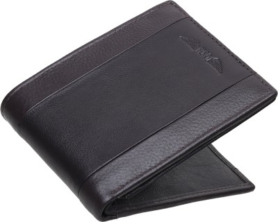 GH Men Trendy, Evening/Party Brown Genuine Leather Wallet(10 Card Slots)