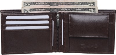 JND Men Formal, Ethnic Brown Artificial Leather Wallet(4 Card Slots)