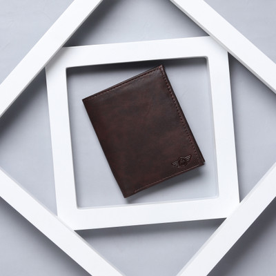 METRONAUT Men Casual Brown Artificial Leather Wallet(5 Card Slots)